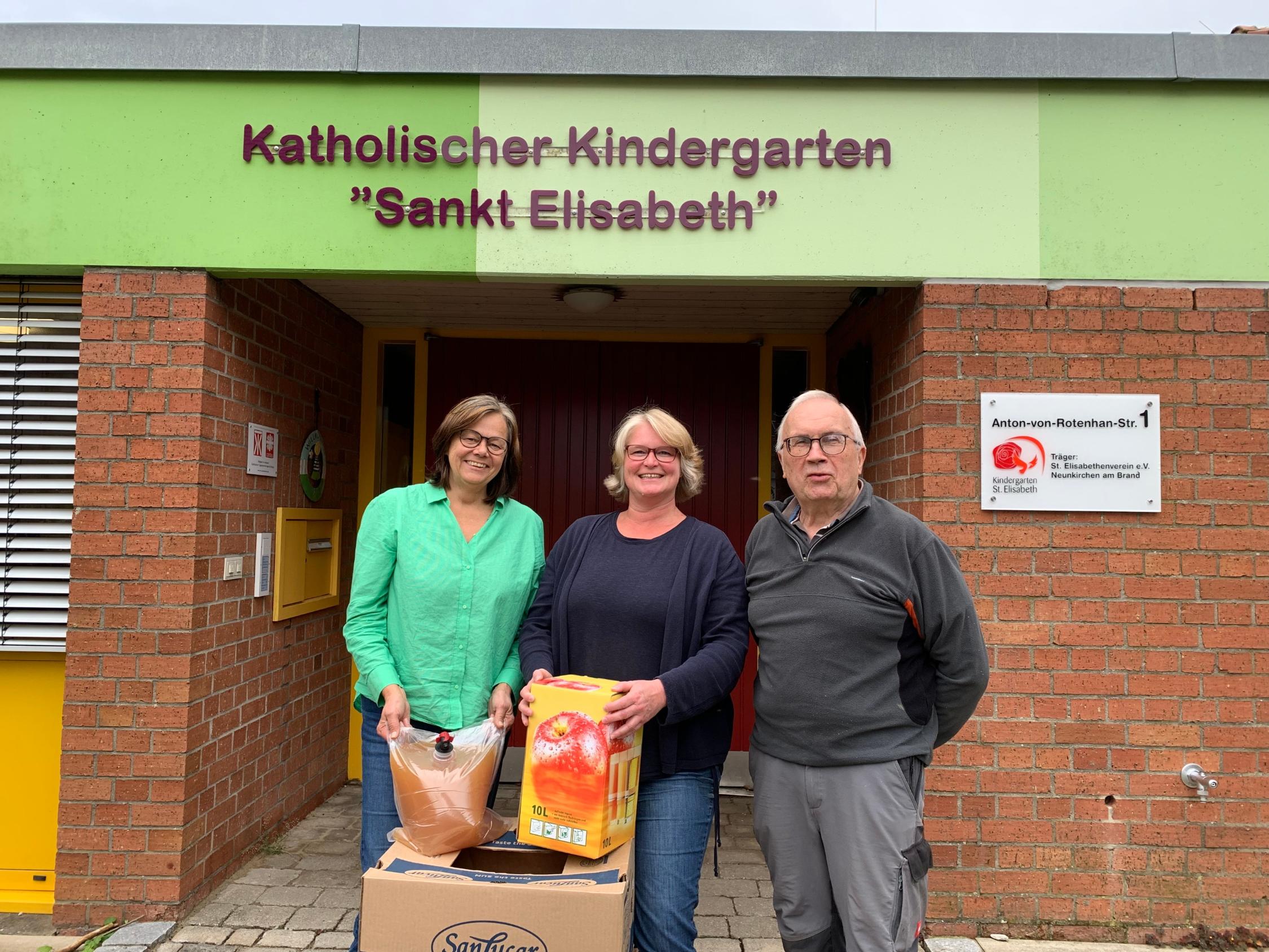 Apfelsaftspende