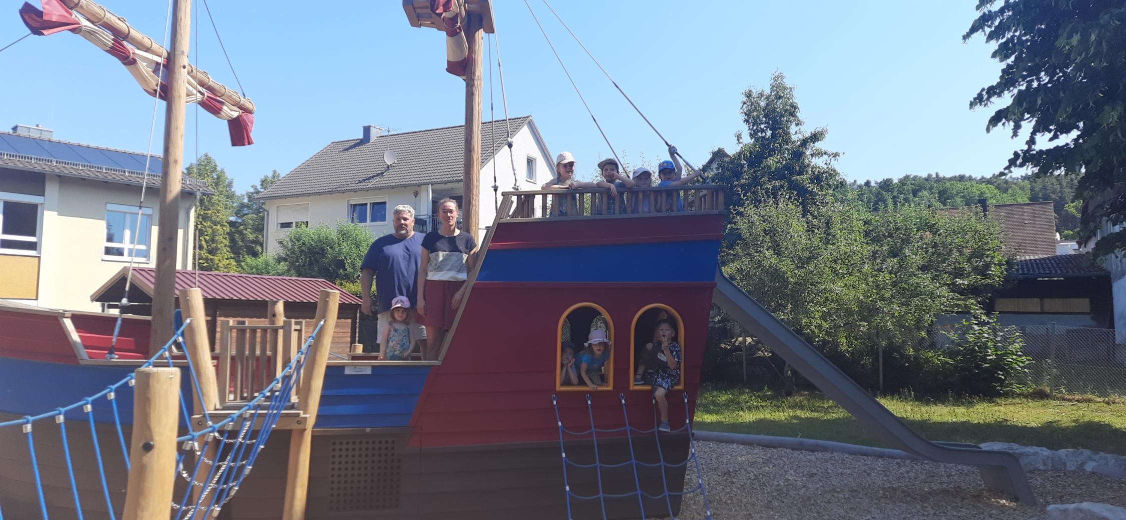 Auf dem Piratenschiff