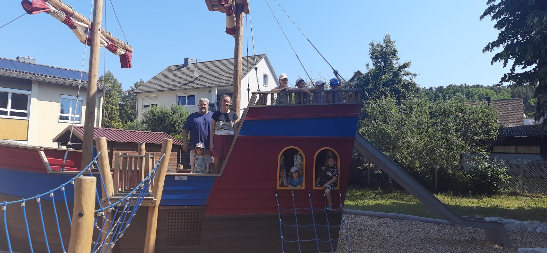 Auf dem Piratenschiff