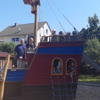 Auf dem Piratenschiff