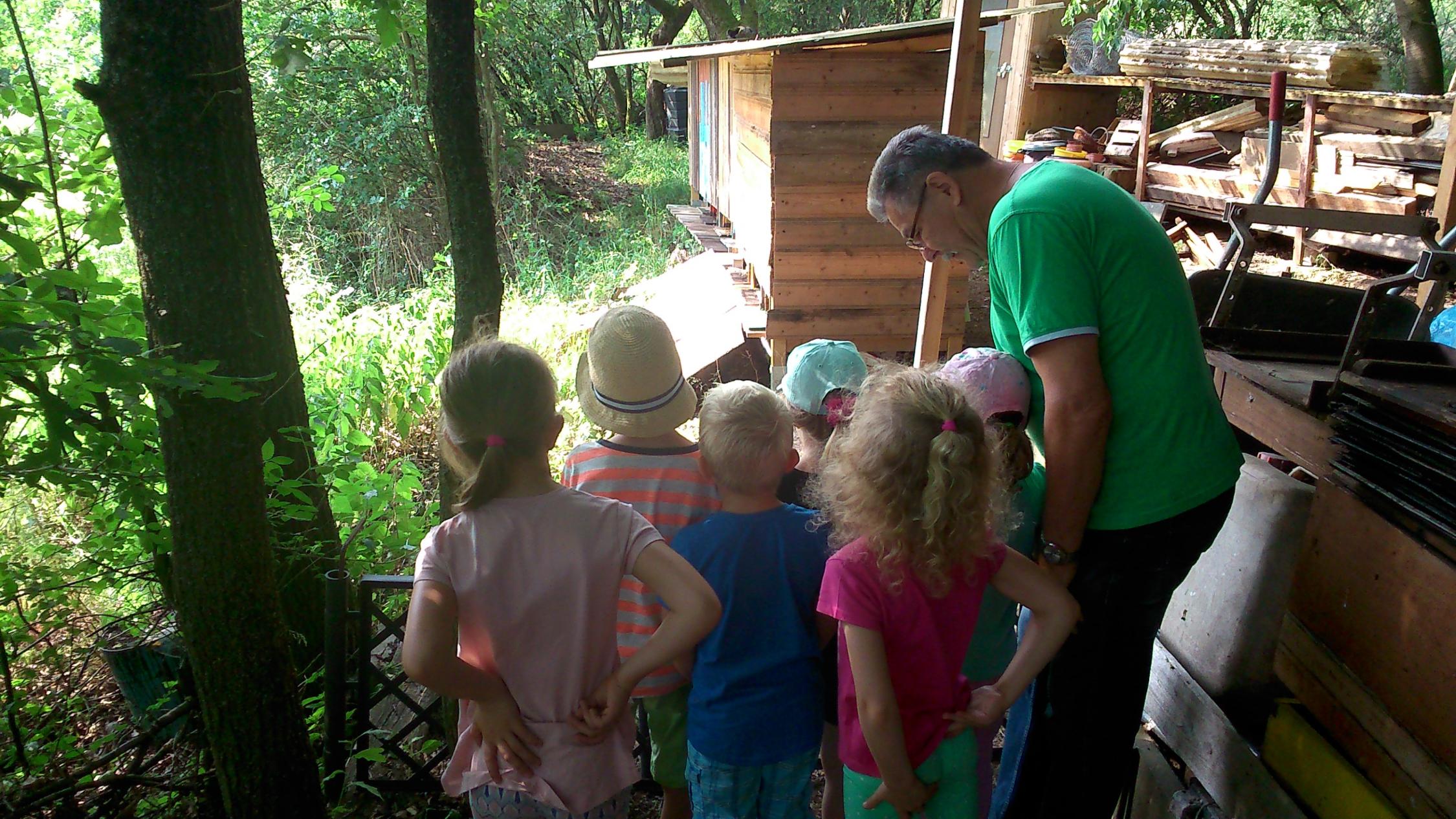 Besuch beim Imker