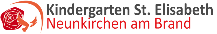 Logo und Schriftzug Kindergarten St. Elisabeth Neunkirchen am Brand