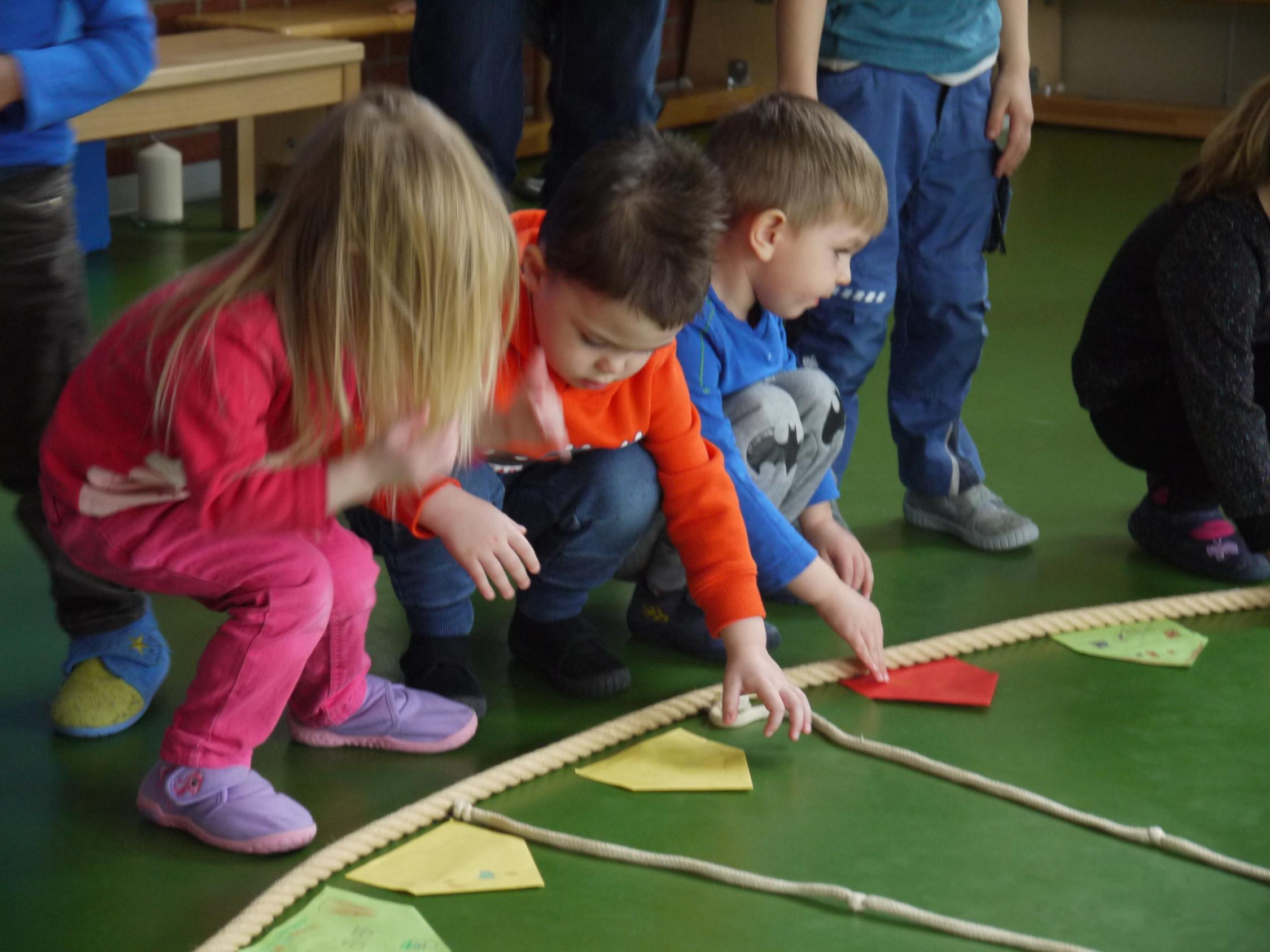 Maria Lichtmess im Kindergarten