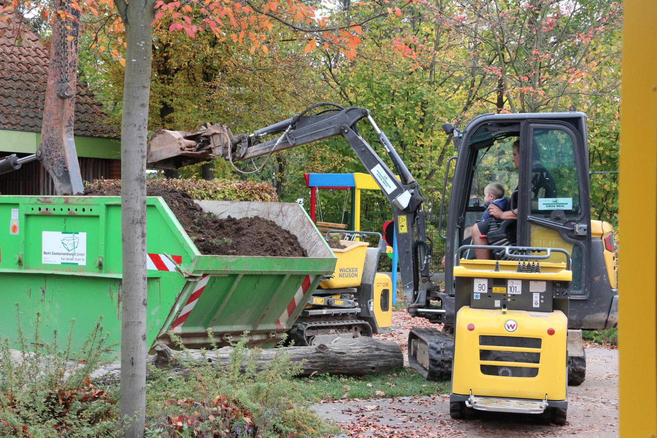 Neue Schaukel