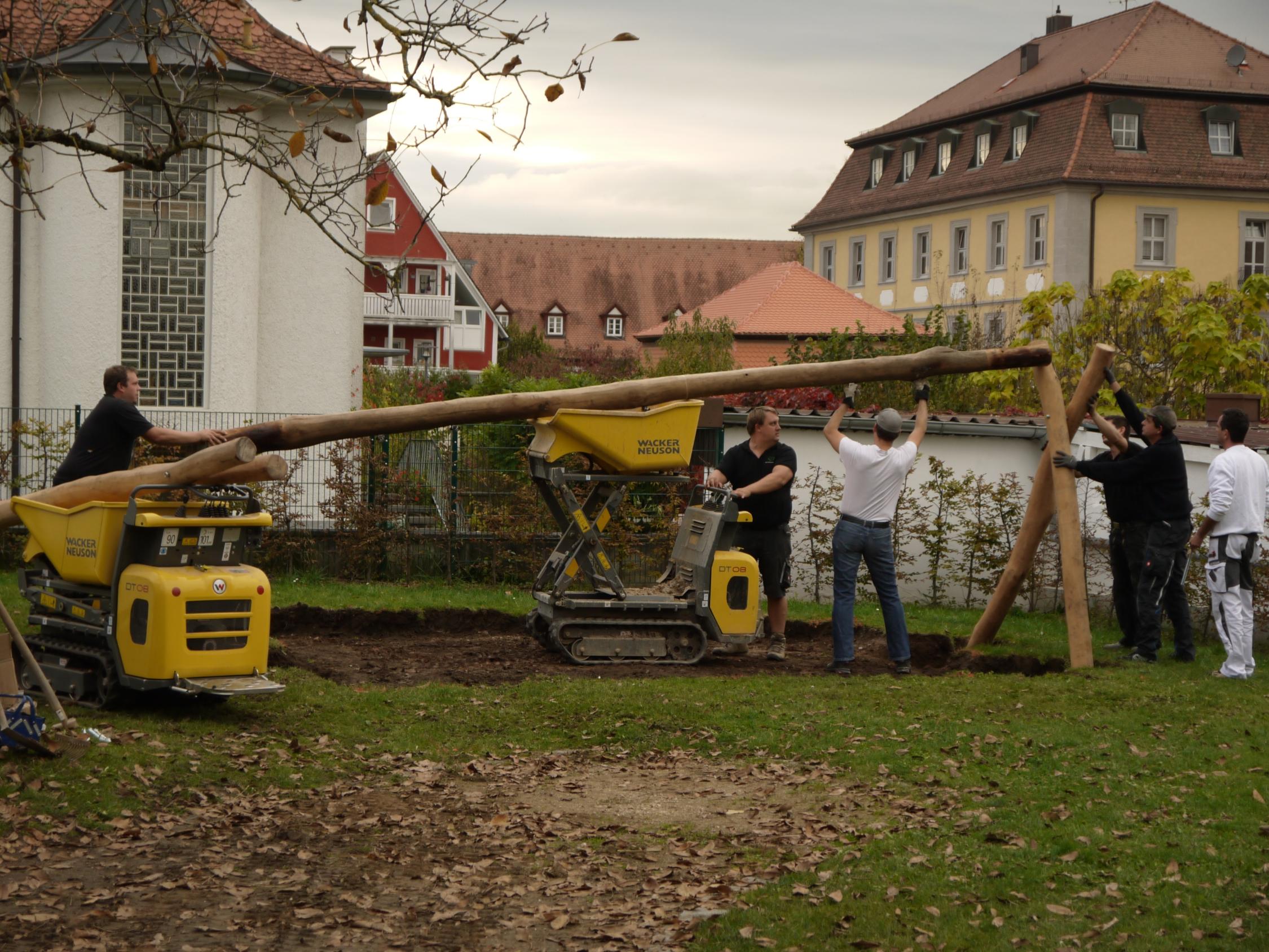 Neue Schaukel