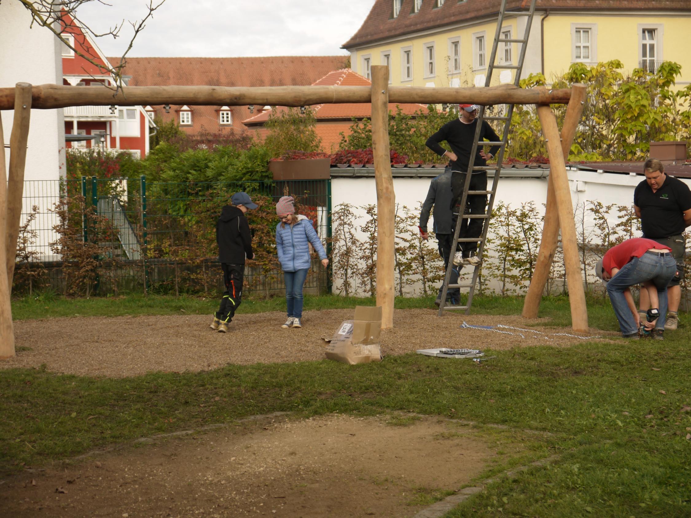 Neue Schaukel