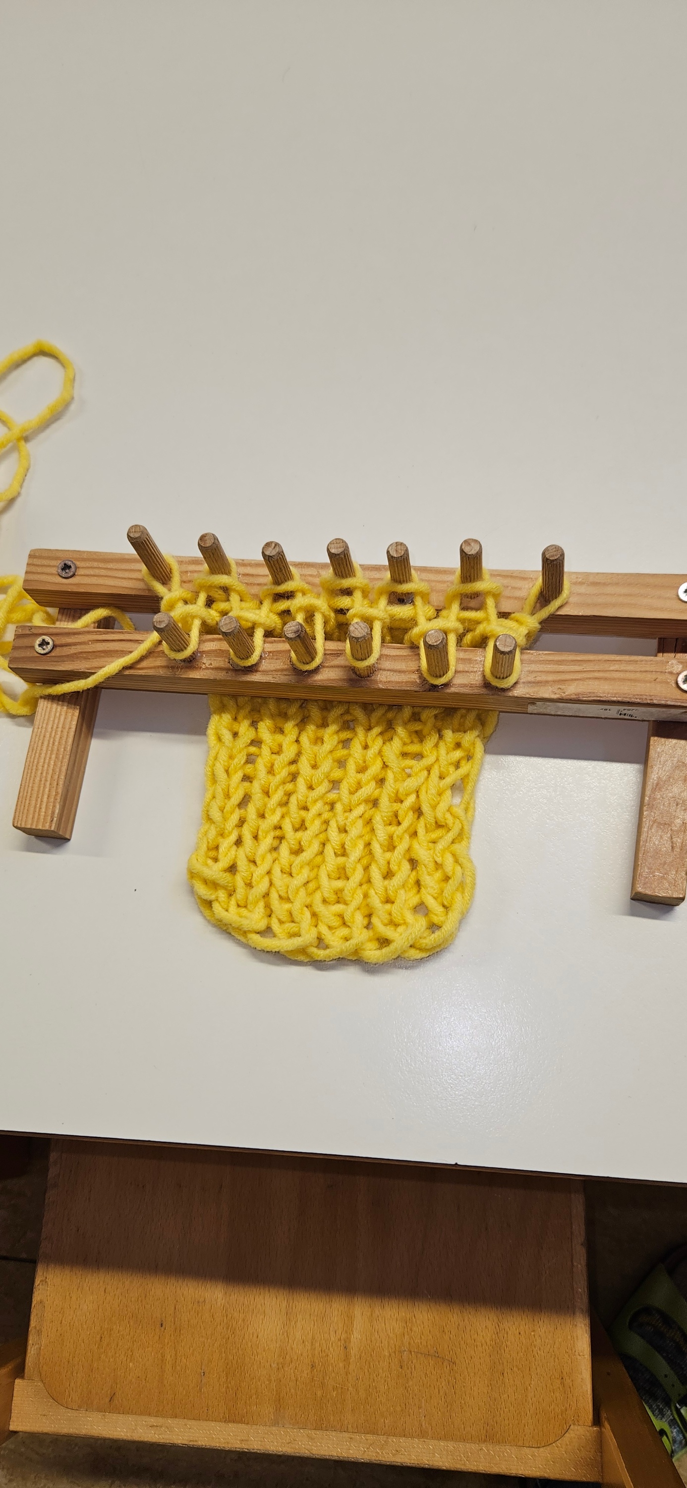 Schal stricken