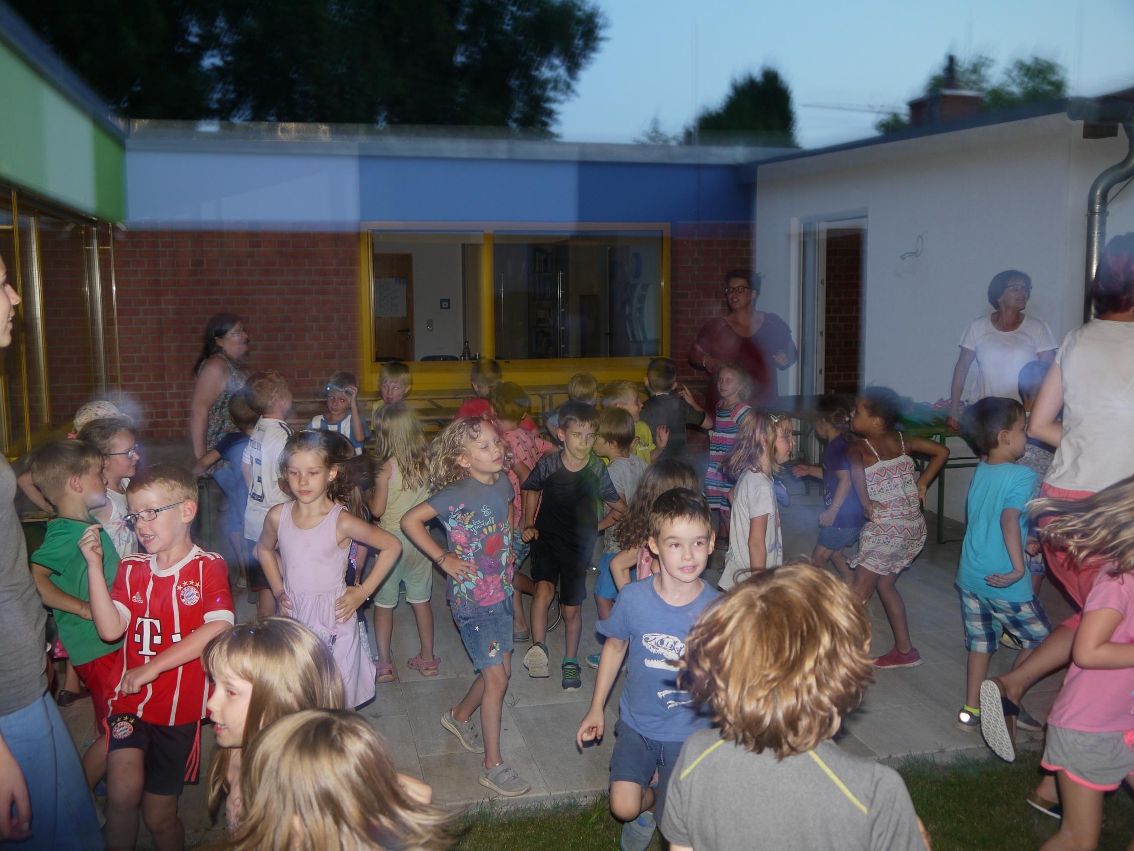 Übernachtung im Kindergarten