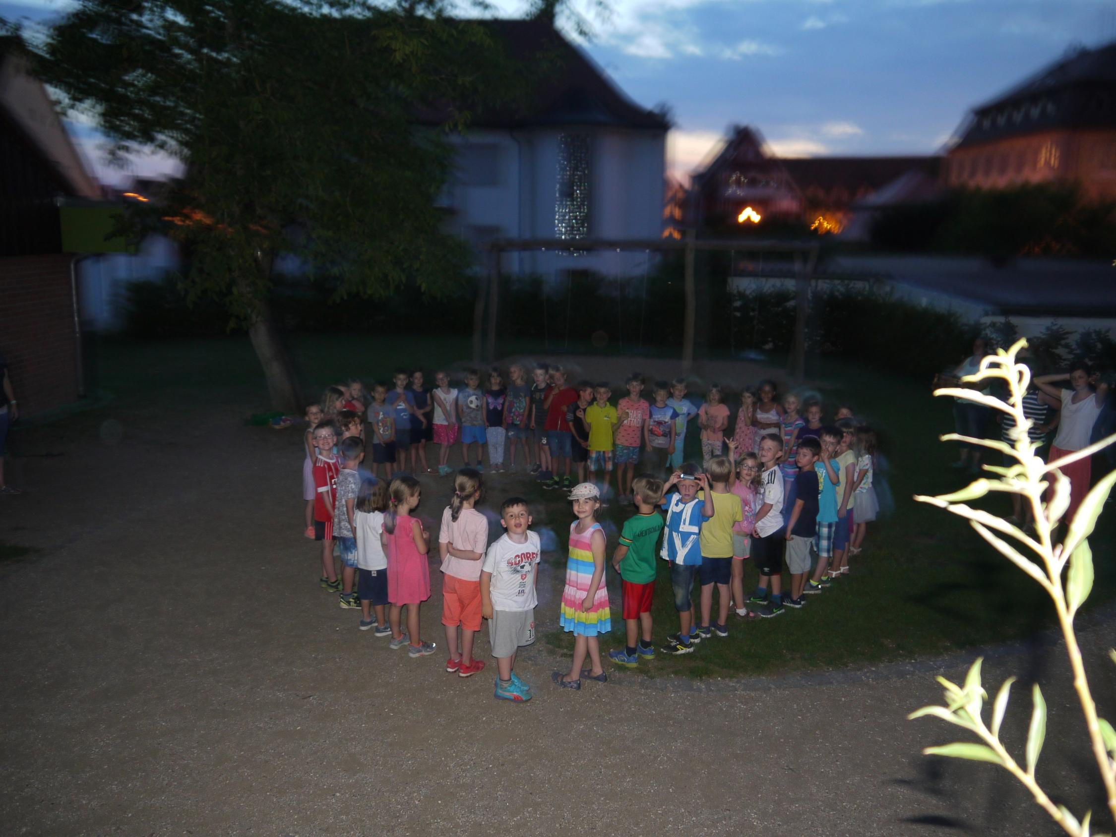 Übernachtung im Kindergarten
