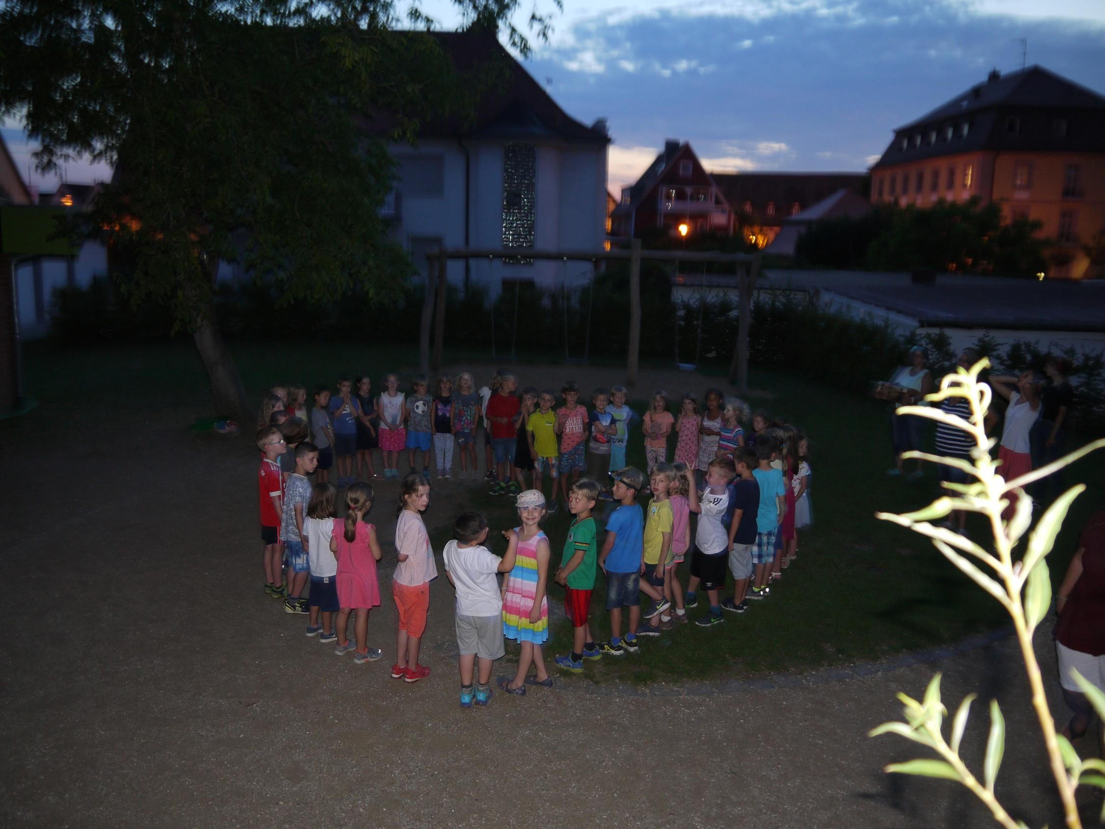 Übernachtung im Kindergarten