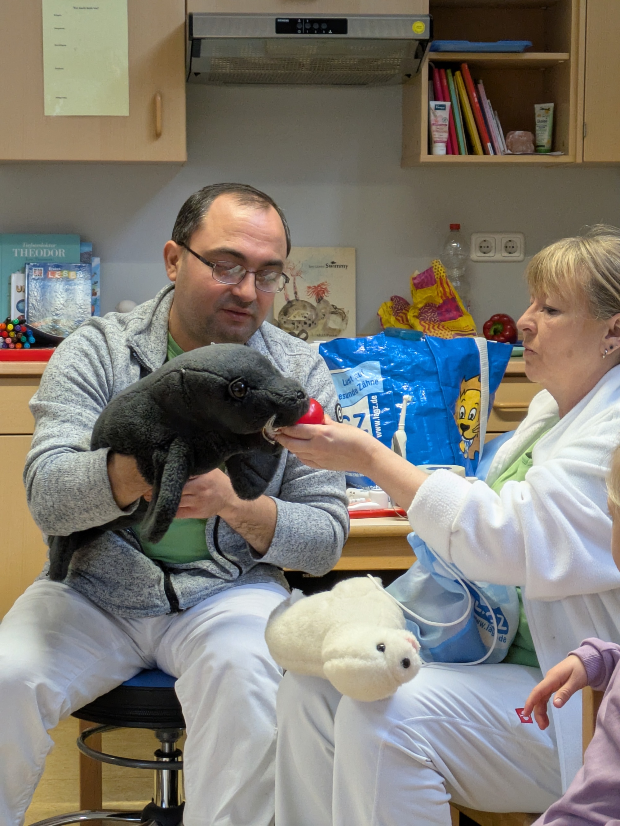 Zahnarztbesuch im Kindergarten