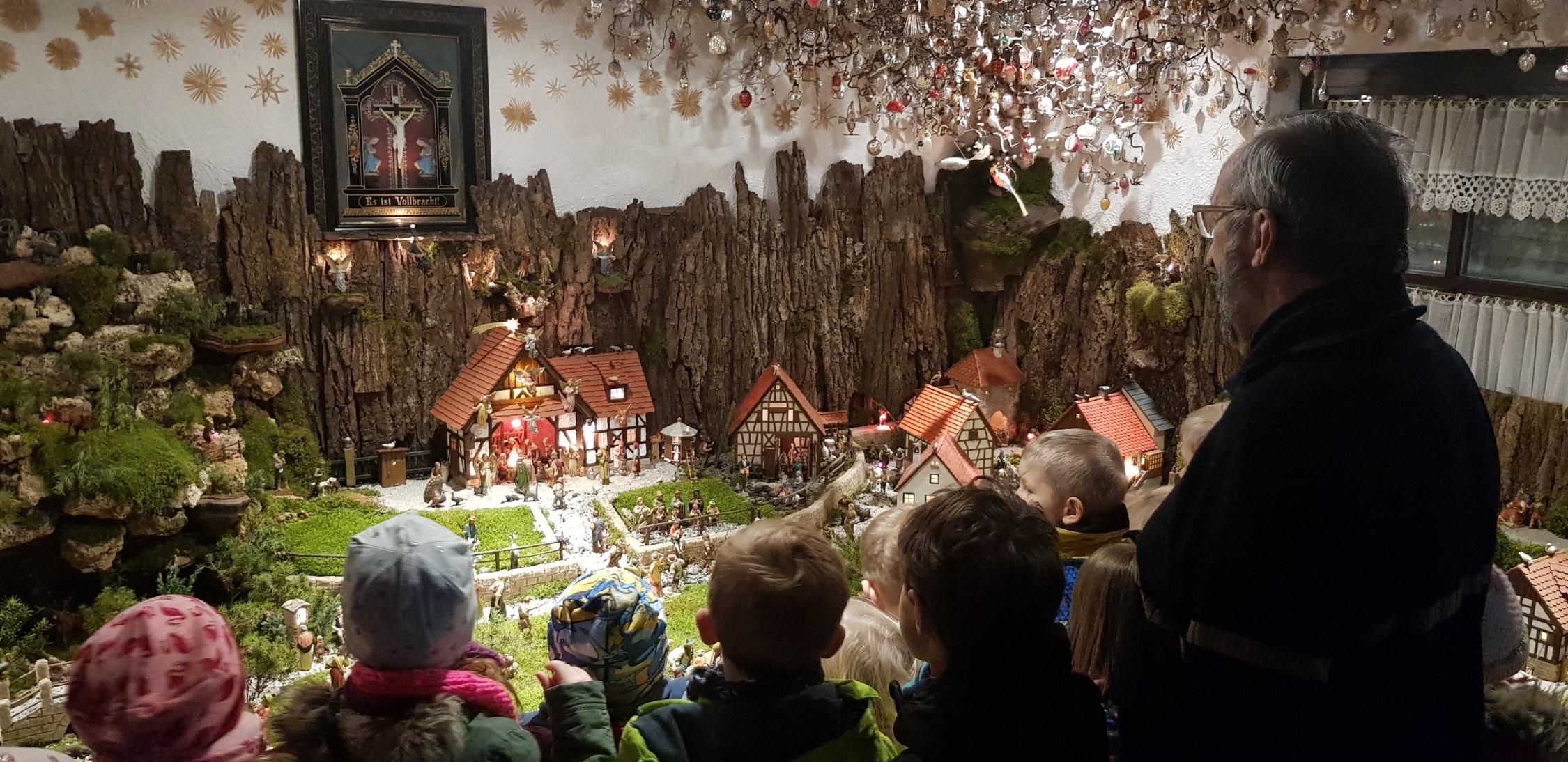 fränkische Krippe bei Familie Lodes